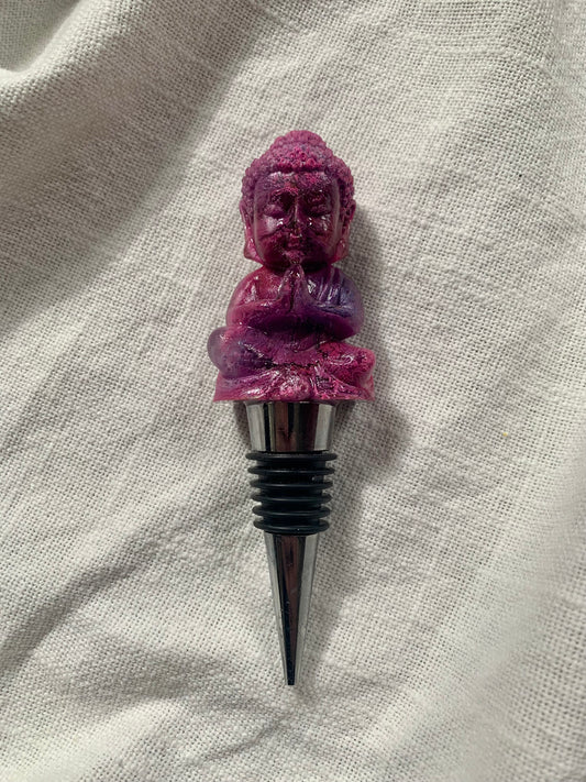 Buddha Tie Dye Bottle Stopper
