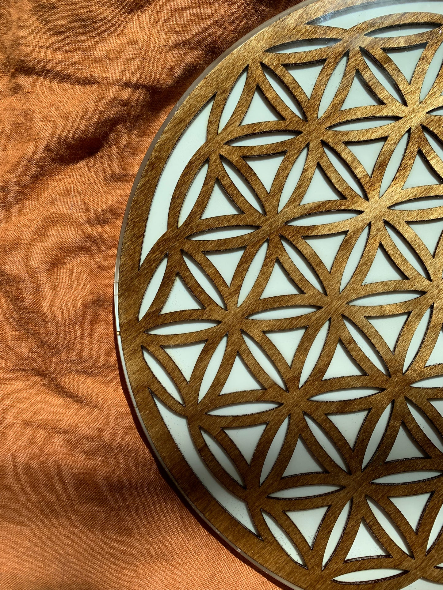 Flower of Life Tray/Lazy Susan