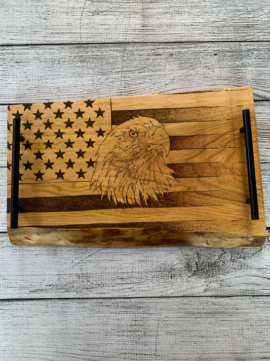 Freedom Live Edge Serving Tray